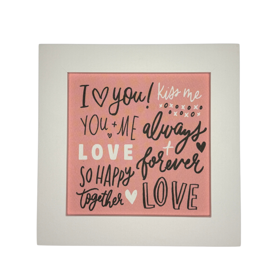 White 4x4 - I love You - Weekly Drop