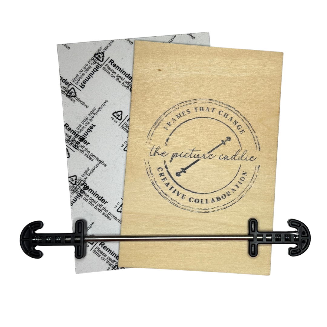 Curated 4x6 Frame + Caddie + Valentine Prints