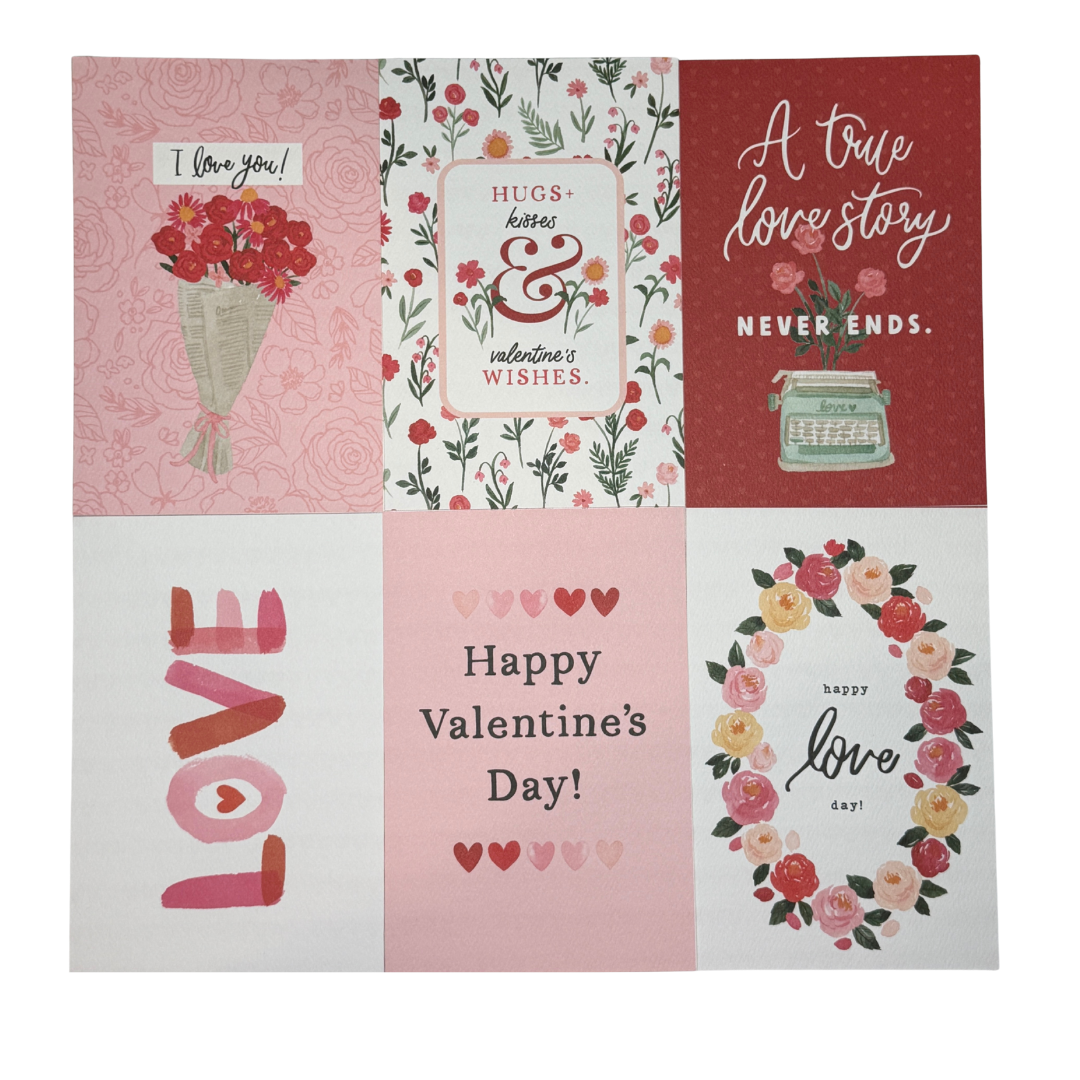 Curated 4x6 Frame + Caddie + Valentine Prints