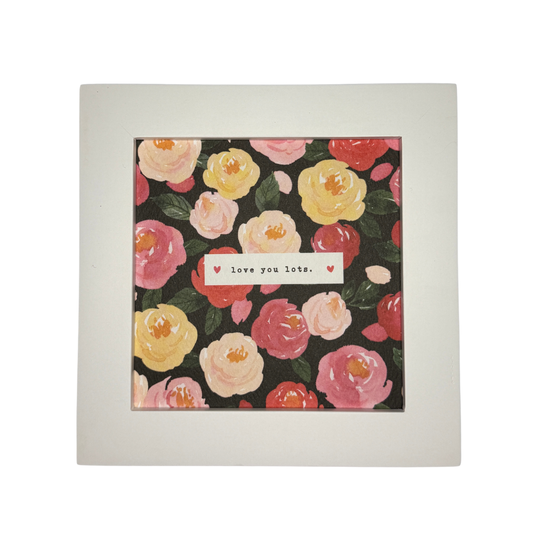 White 4x4 - Love you lots - Weekly Drop