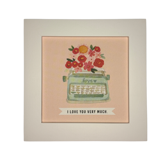 White 4x4 - I love you very much - Weekly Drop