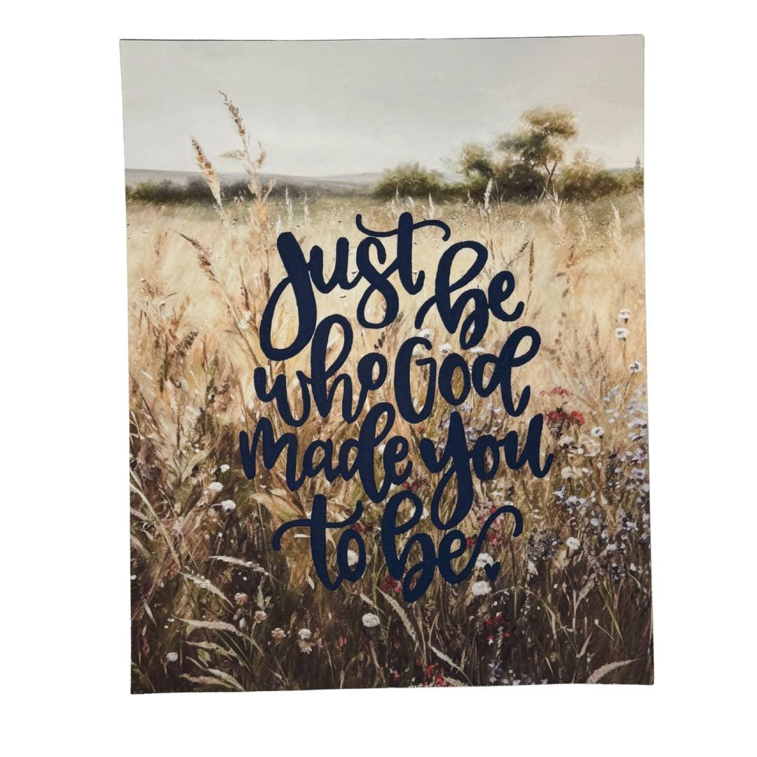 8x 10 Canvas Prints with Calligraphy - Weekly Drop