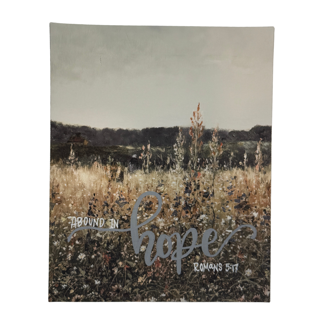 8x 10 Canvas Prints with Calligraphy - Weekly Drop